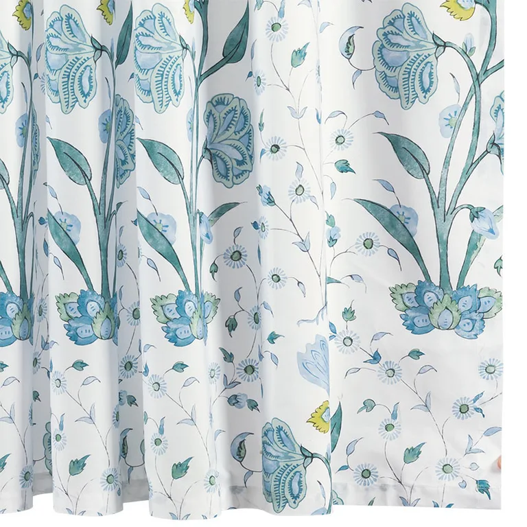 Schumacher Khilana Shower Curtain in Blue (MSC011SHOBL)