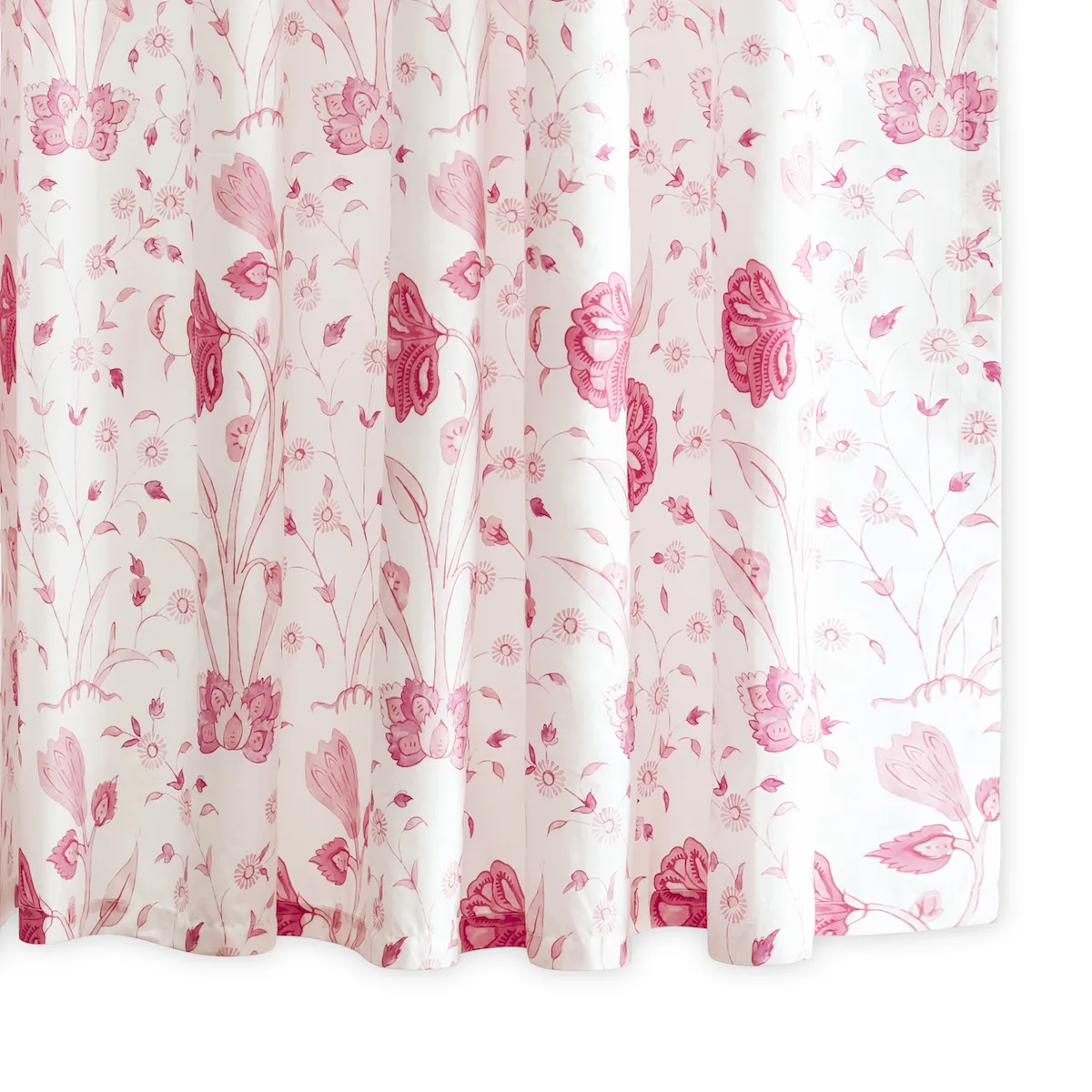 Schumacher Khilana Shower Curtain in Peony (MSC011SHOPY)