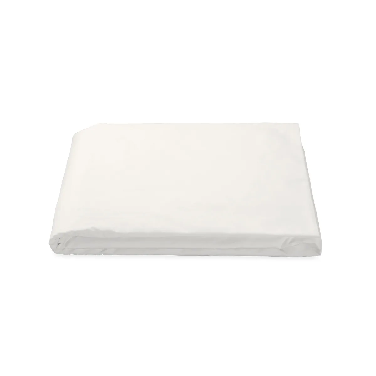 Schumacher Luca Hemstitch Fitted Sheet in Bone