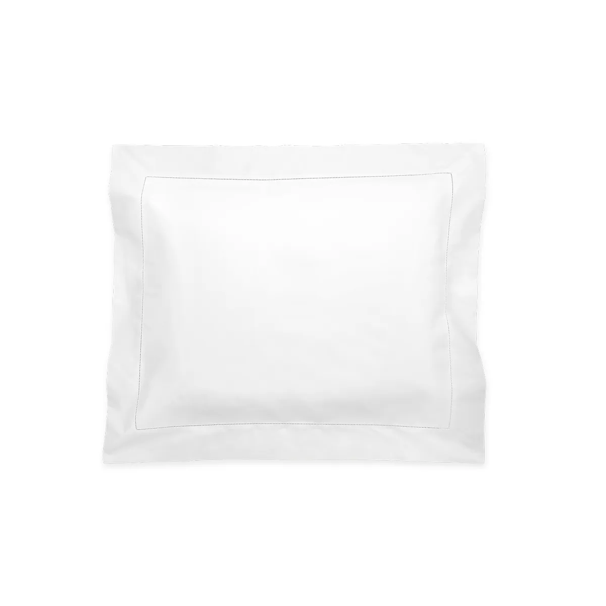 Schumacher Luca Hemstitch Sham in Bone