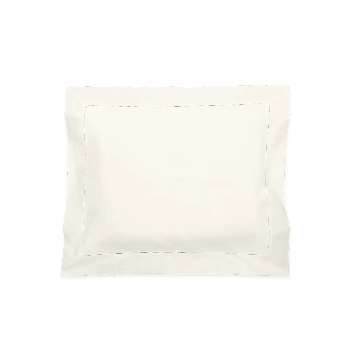 Schumacher Luca Hemstitch Sham in Ivory