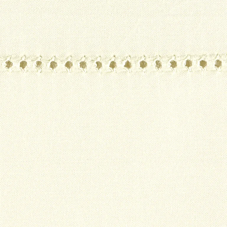 Schumacher Luca Hemstitch Sham in Ivory