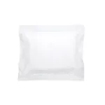 Luca Hemstitch Sham - White Schumacher Luca Hemstitch Sham in White
