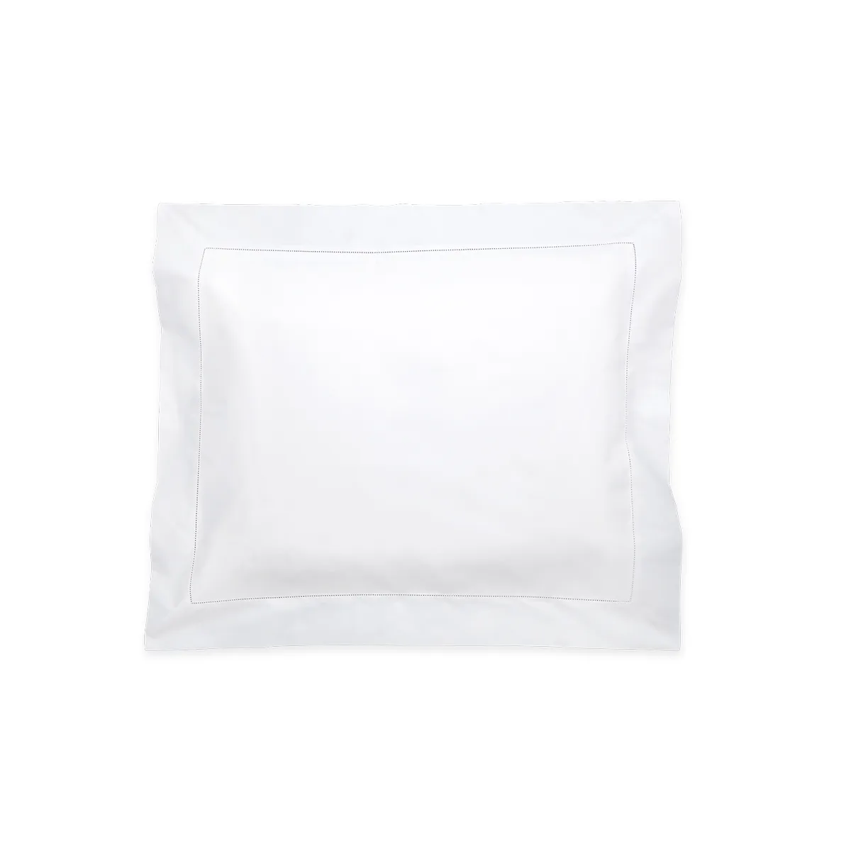 Schumacher Luca Hemstitch Sham in White