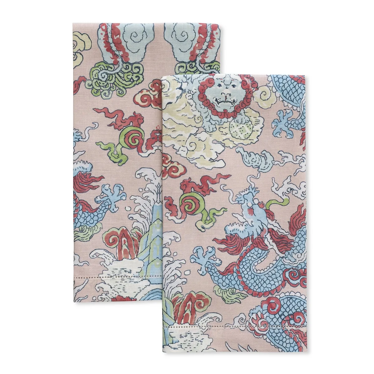 Schumacher Magic Mountain Guest Towel Set in Paradise (MSC032GTOW2RS)