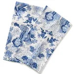 MSC032GTOW2PD | Magic Mountain Guest Towel Set - Porcelain Blue Schumacher Magic Mountain Guest Towel Set in Porcelain Blue (MSC032GTOW2PD)