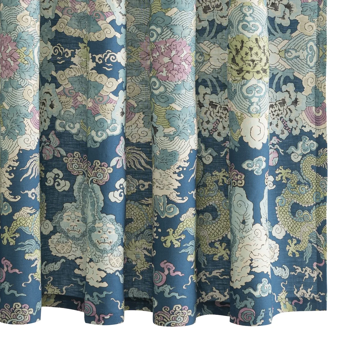 Schumacher Magic Mountain Shower Curtain in Aquarius (MSC032SHOAV)