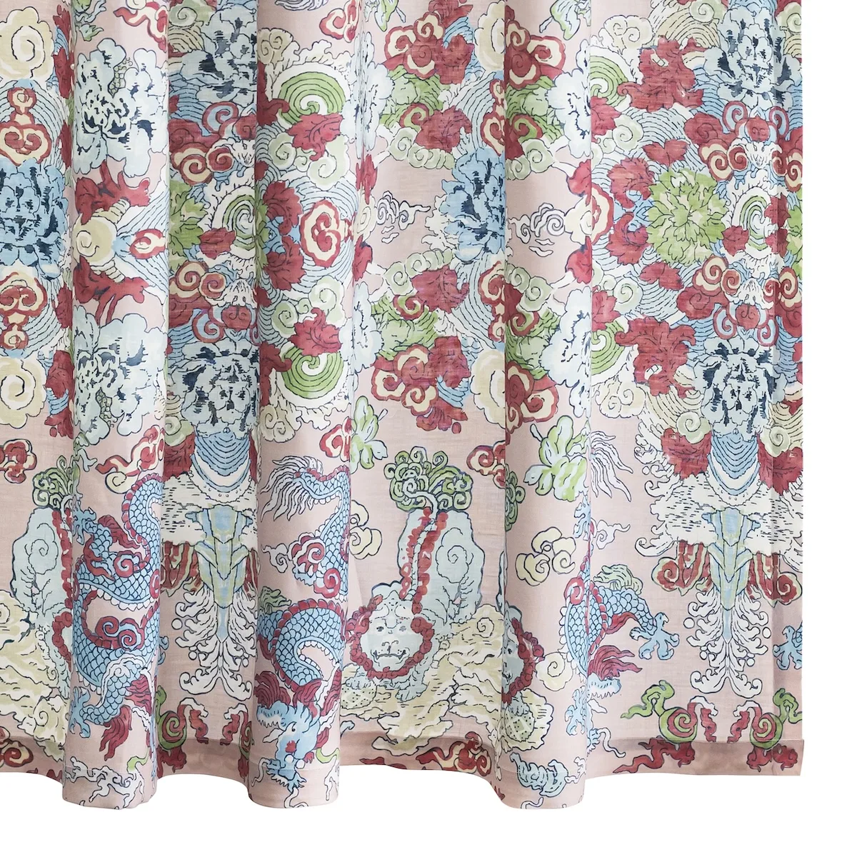 Schumacher Magic Mountain Shower Curtain in Paradise (MSC032SHORS)