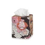 MSC032TISSUE2H | Magic Mountain Tissue Box Cover - Chocolate Persimmon Schumacher Magic Mountain Tissue Box Cover in Chocolate Persimmon (MSC032TISSUE2H)