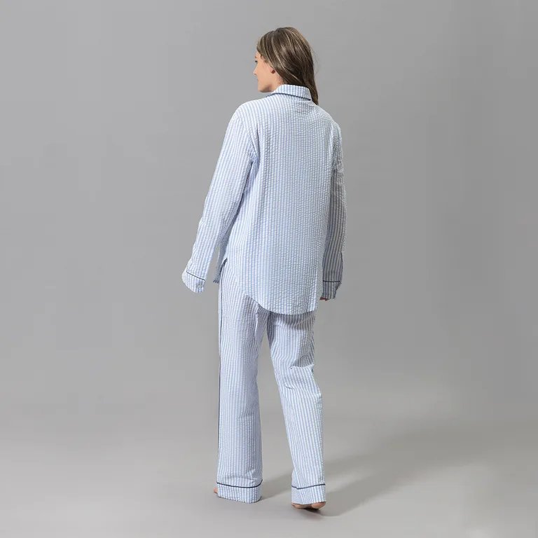 Schumacher Matteo Pajama Set in Azure