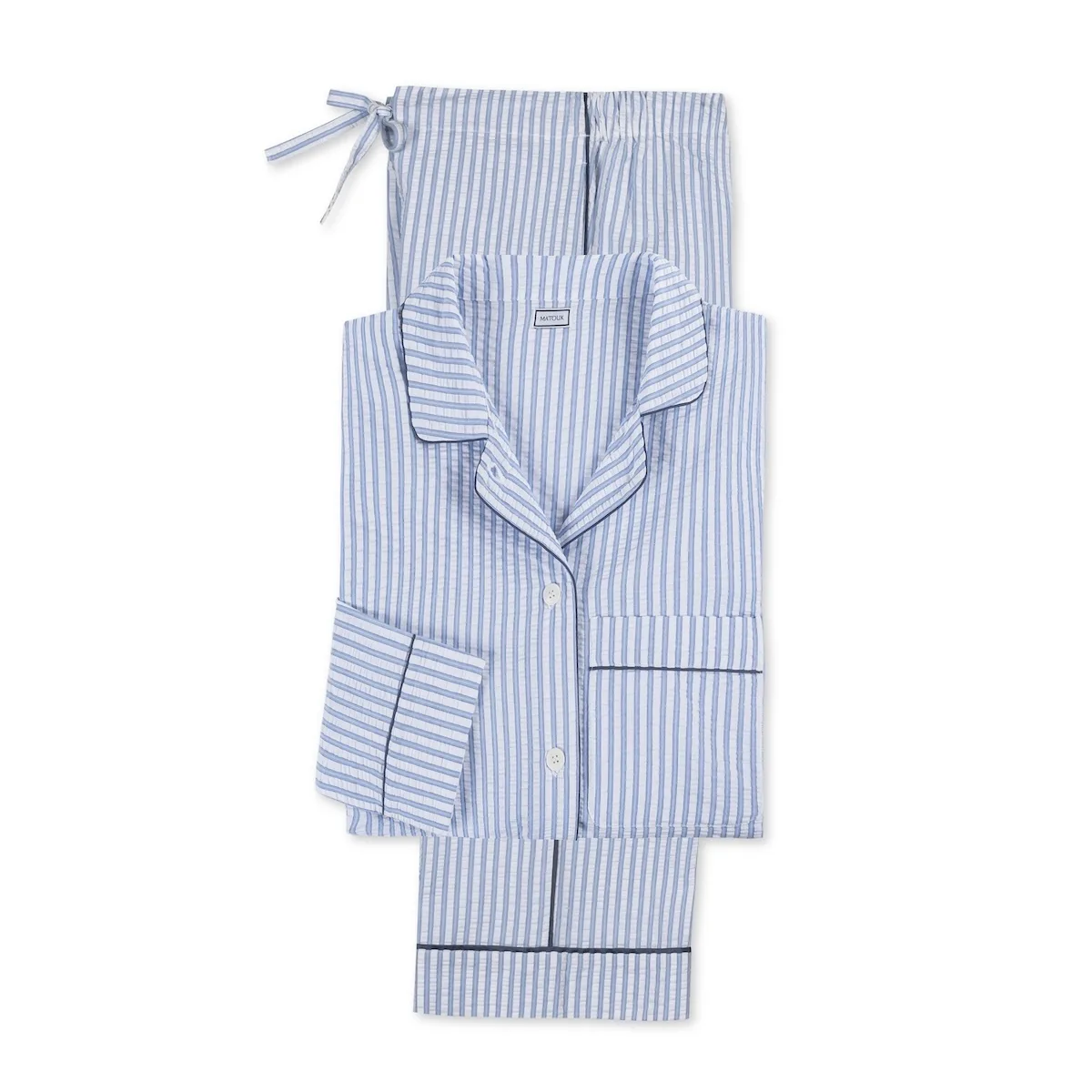 Schumacher Matteo Pajama Set in Azure