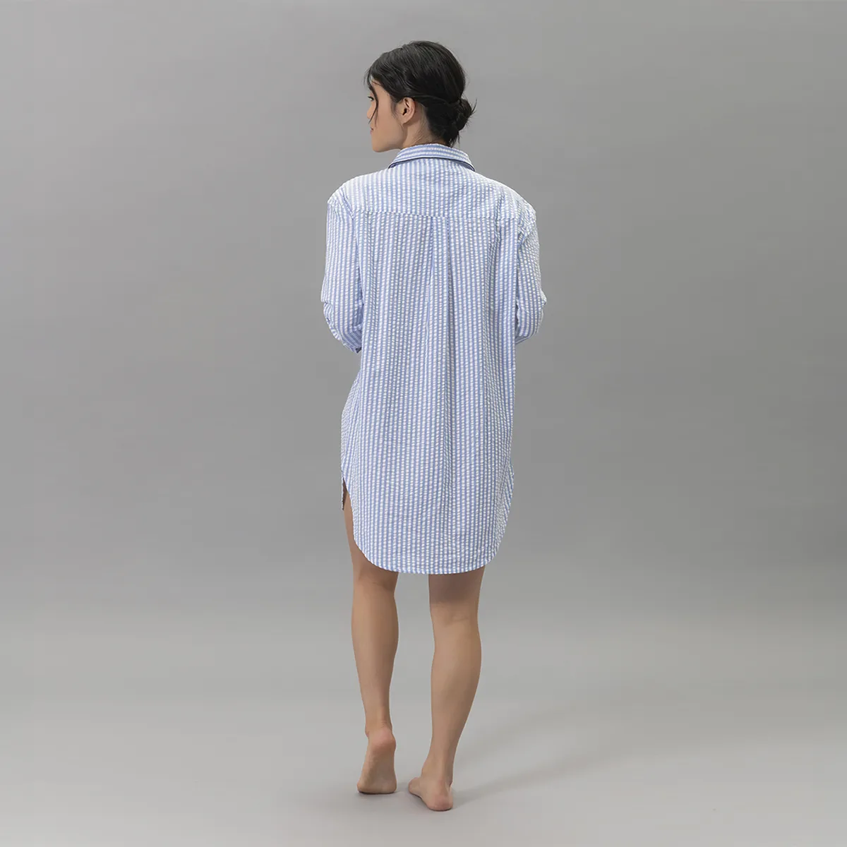 Schumacher Matteo Sleep Shirt in Azure