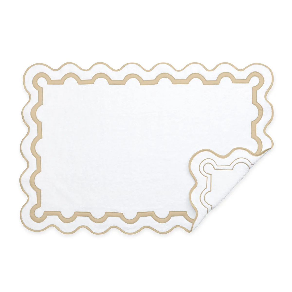 Schumacher Mirasol Tub Mat in Champagne (MTK223TMTOWCP)
