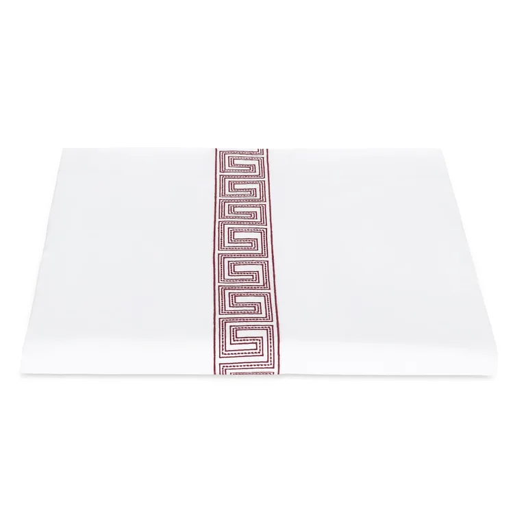 Schumacher Ophelia Duvet Cover in Red