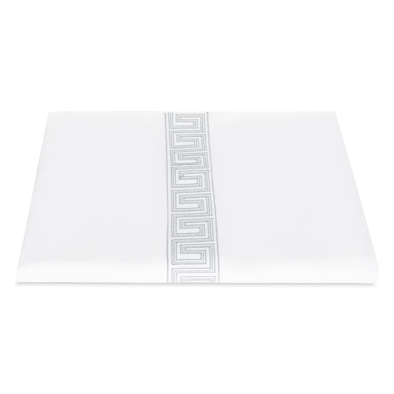 Schumacher Ophelia Duvet Cover in Silver