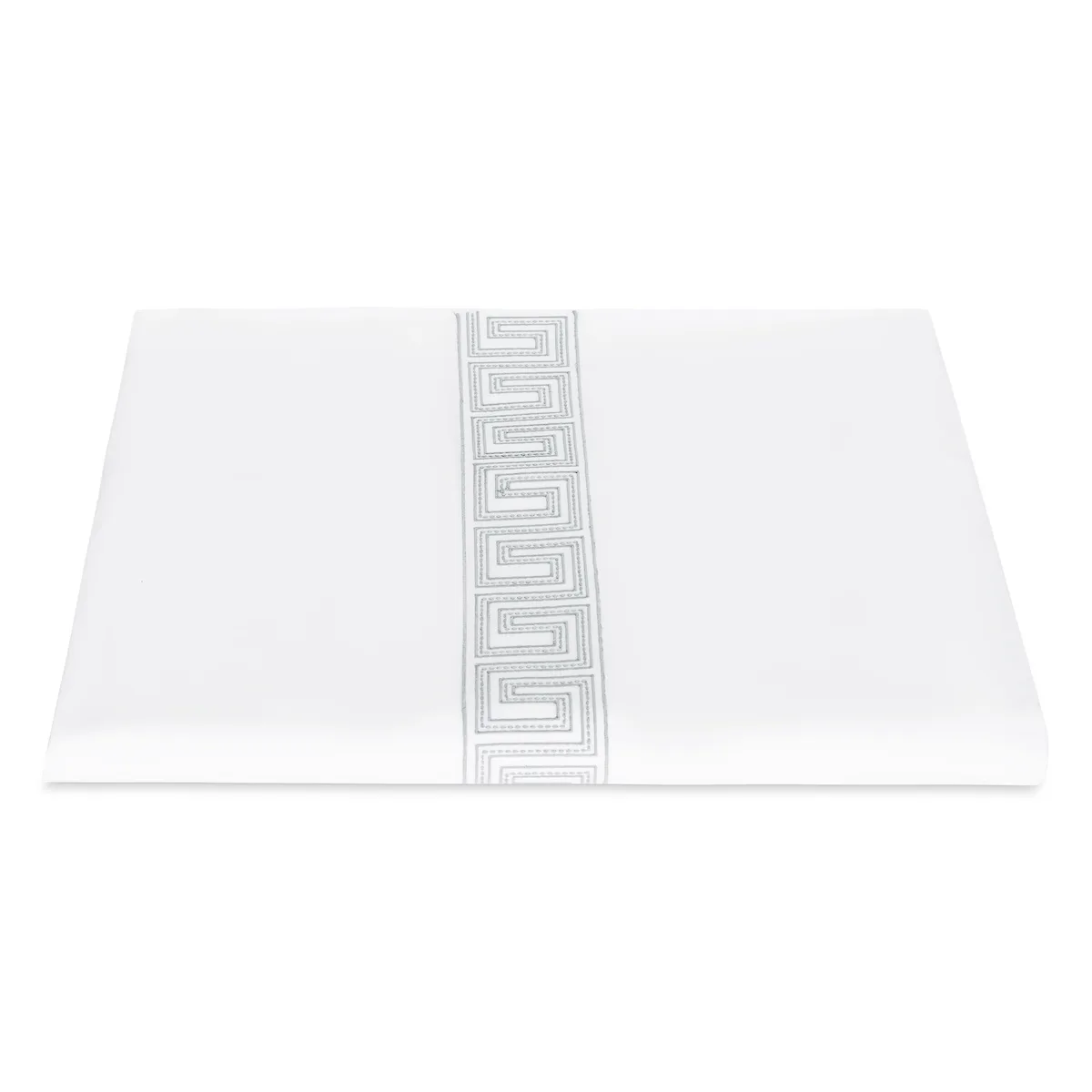 Schumacher Ophelia Duvet Cover in Silver