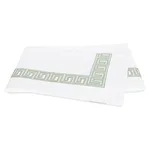 Ophelia Flat Sheet - Clover Schumacher Ophelia Flat Sheet in Clover