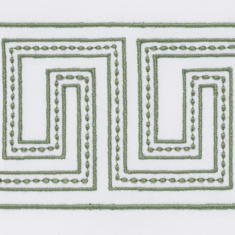 Schumacher Ophelia Flat Sheet in Clover