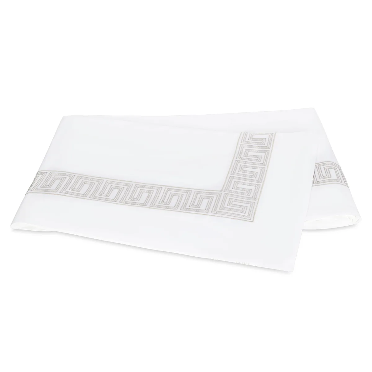Schumacher Ophelia Flat Sheet in Dune