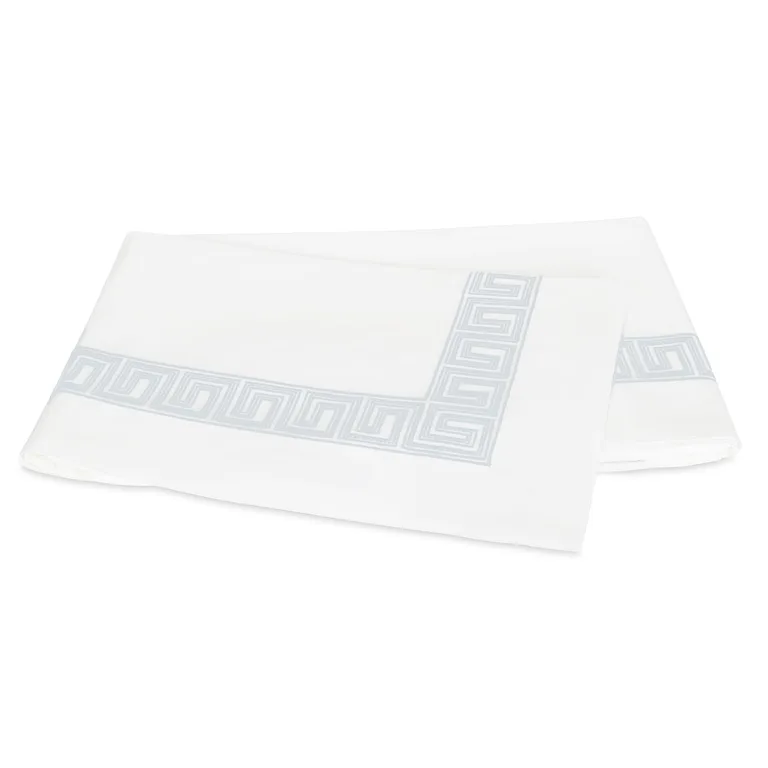 Schumacher Ophelia Flat Sheet in Light Blue
