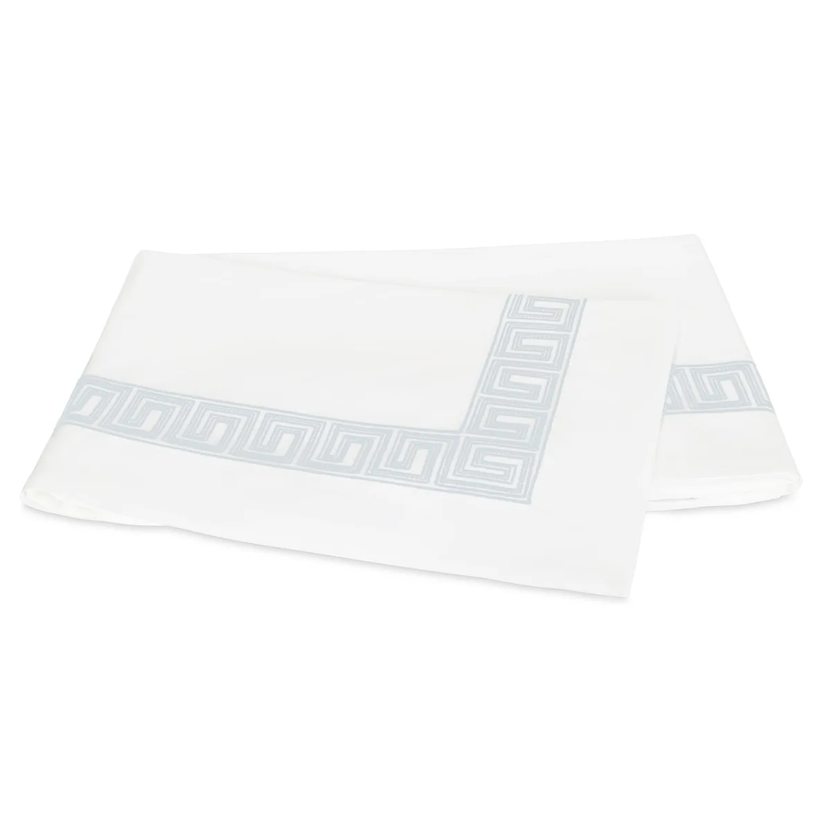 Schumacher Ophelia Flat Sheet in Light Blue