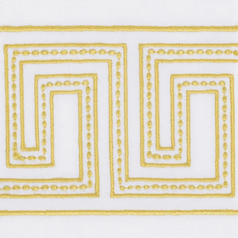 Schumacher Ophelia Guest Towel, Set of 2 in Lemon (MSC051GTOW2LE)