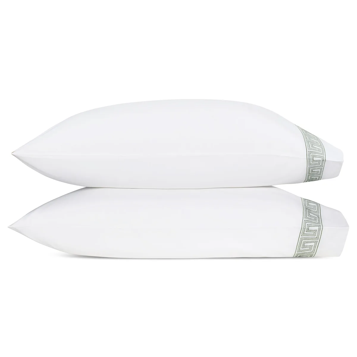 Schumacher Ophelia Pillowcases in Clover