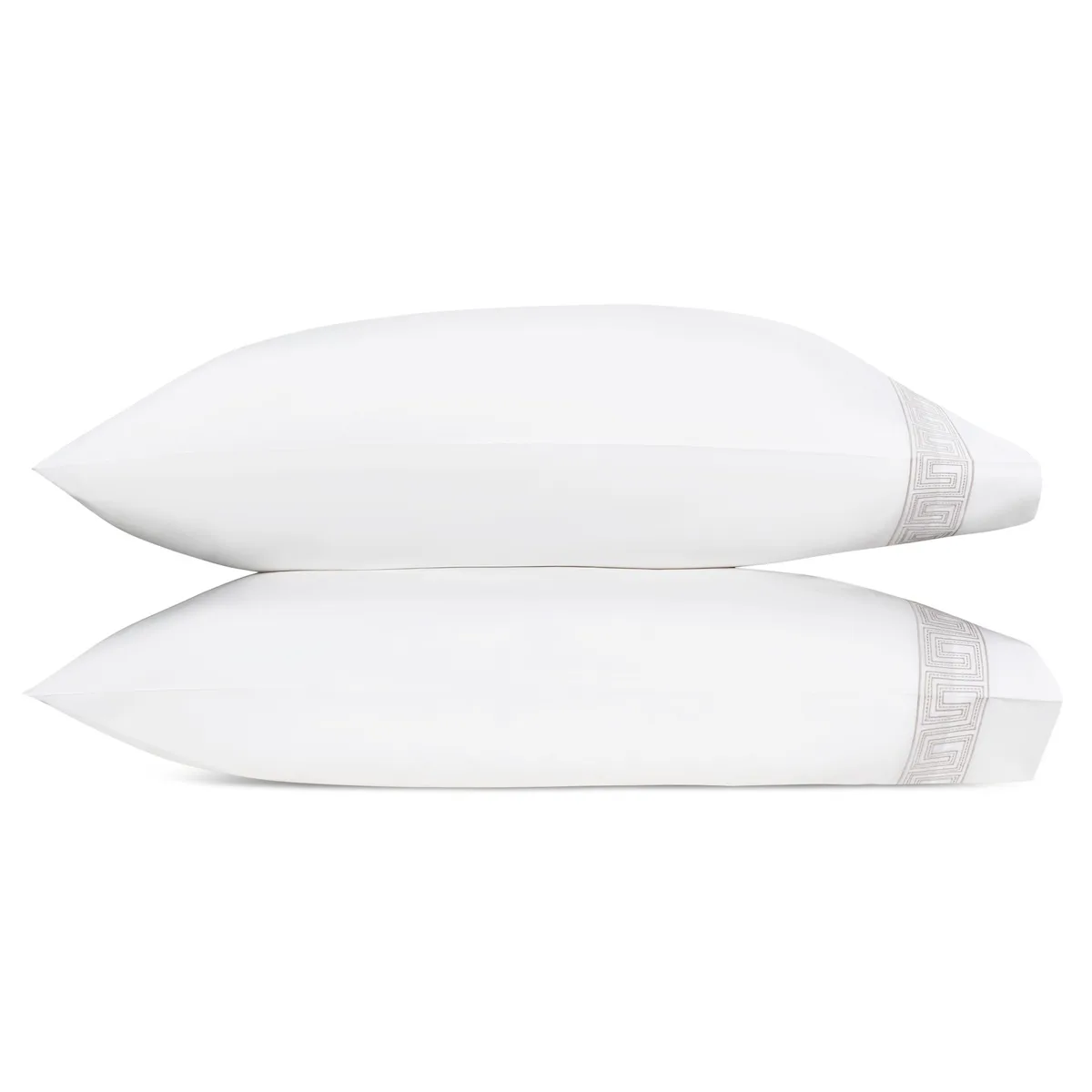 Schumacher Ophelia Pillowcases in Dune
