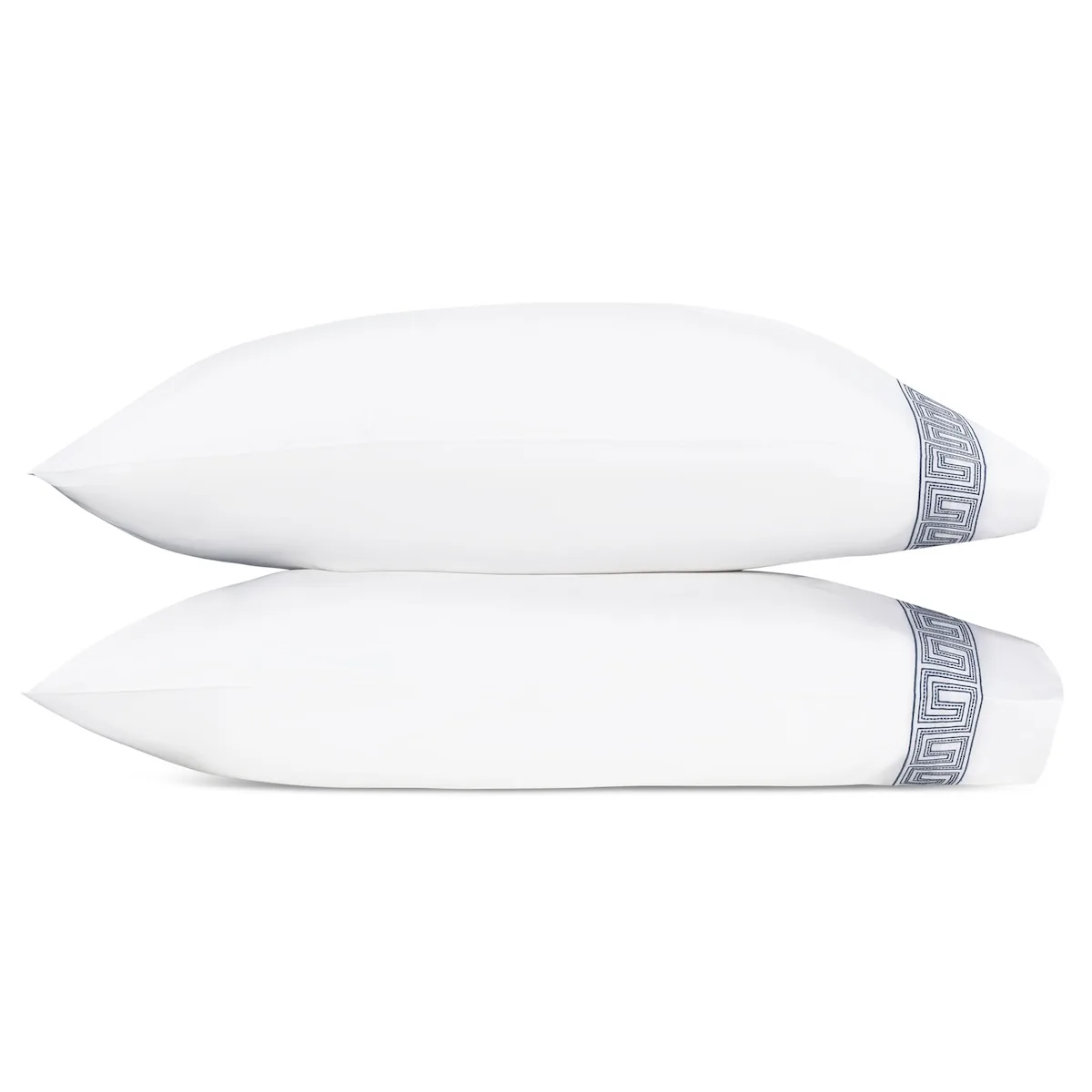 Schumacher Ophelia Pillowcases in Indigo