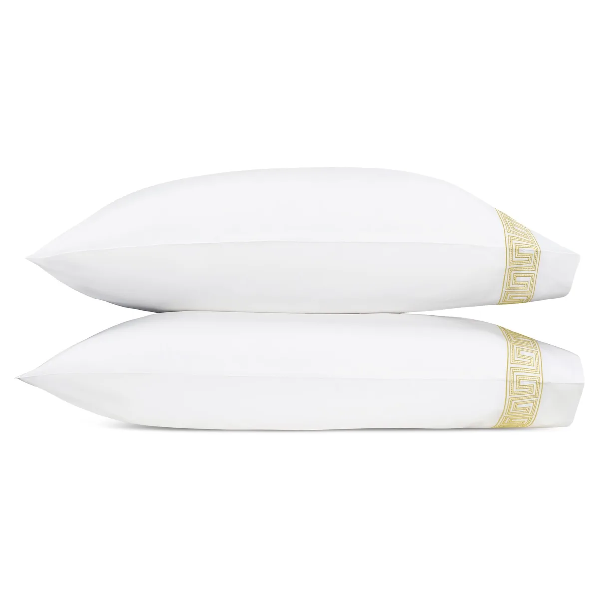Schumacher Ophelia Pillowcases in Lemon