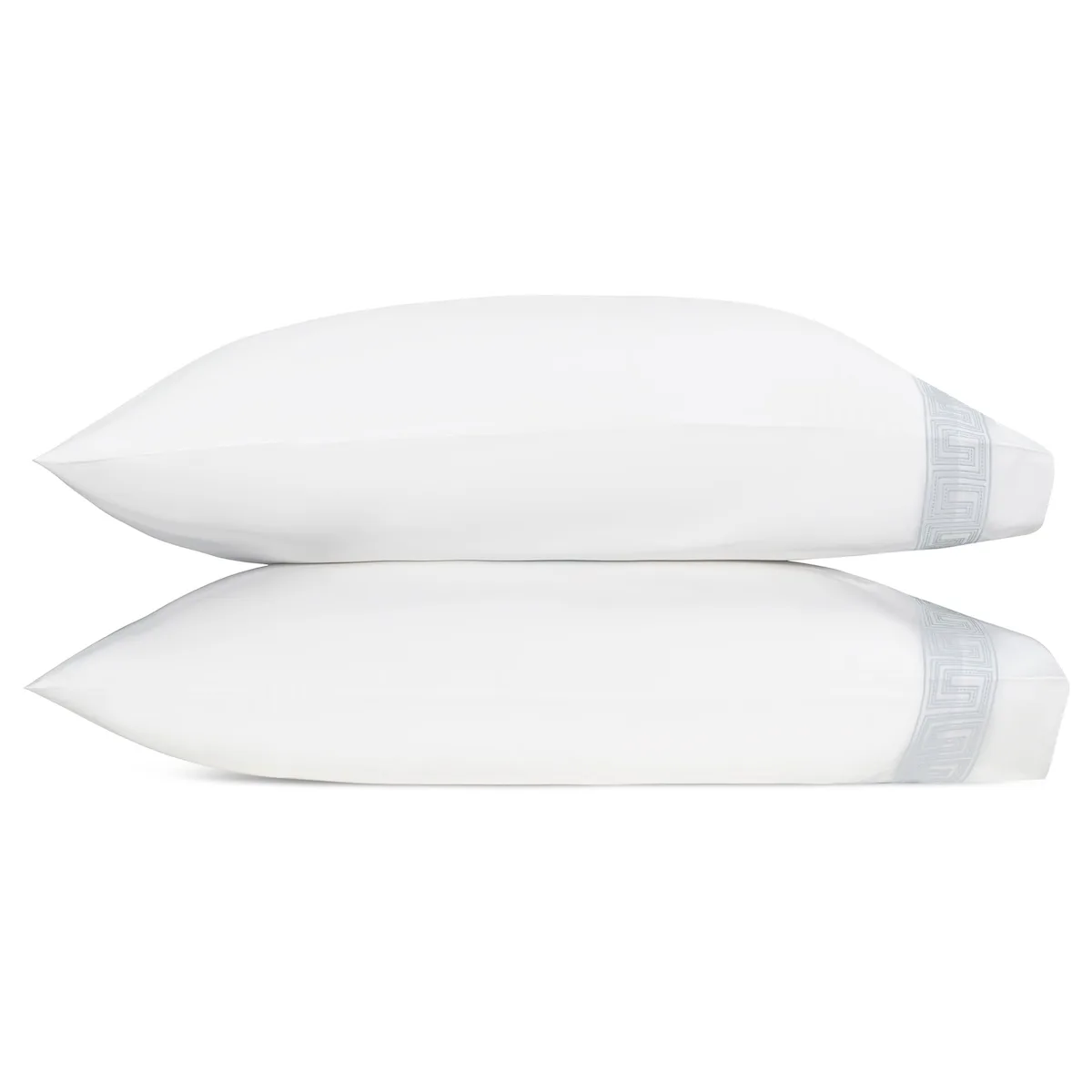 Schumacher Ophelia Pillowcases in Light Blue
