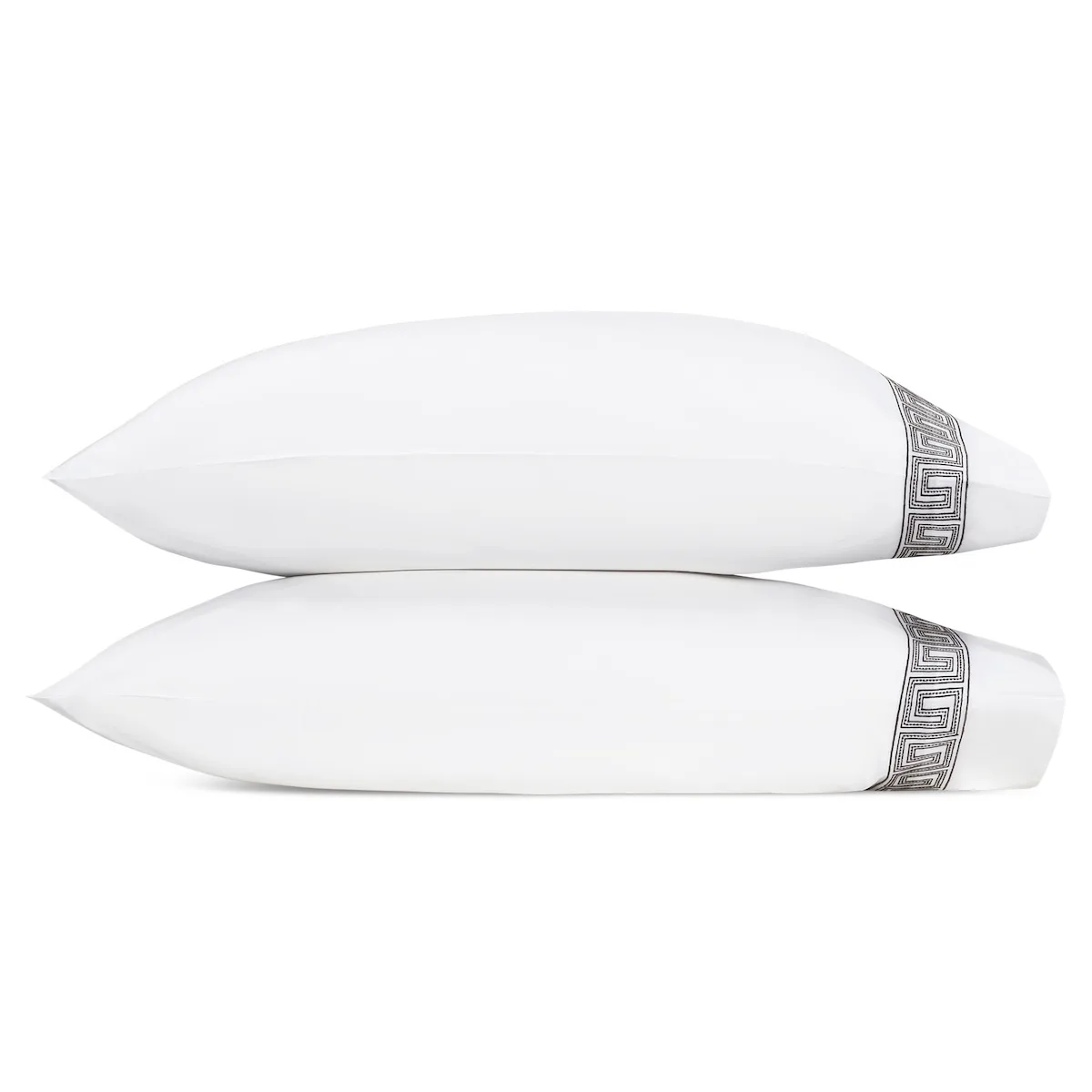 Schumacher Ophelia Pillowcases in Mocha