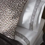 Ophelia Pillowcases - Mocha Schumacher Ophelia Pillowcases in Mocha