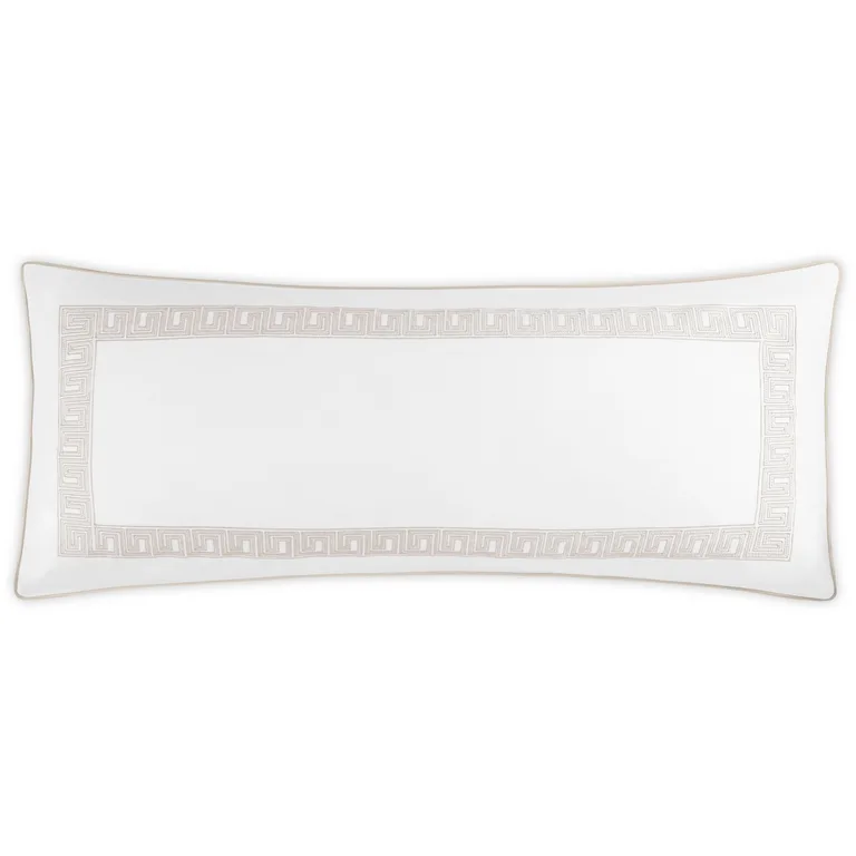 Schumacher Ophelia Pique Pillow Cover in Dune