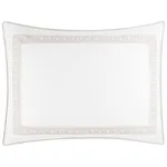 Ophelia Pique Sham - Dune Schumacher Ophelia Pique Sham in Dune