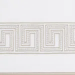 Ophelia Pique Sham - Dune Schumacher Ophelia Pique Sham in Dune