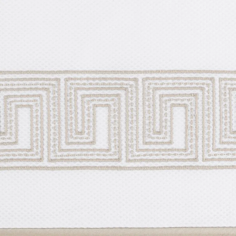 Schumacher Ophelia Pique Sham in Dune