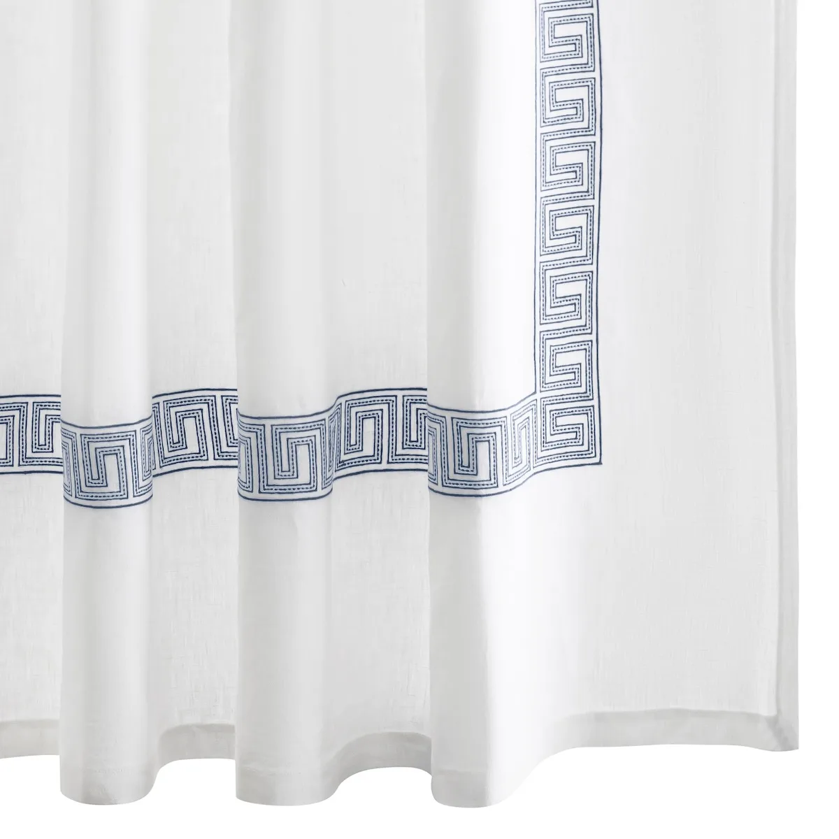 Schumacher Ophelia Shower Curtain in Indigo (MSC051SHOID)