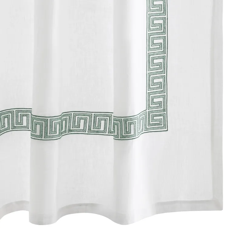 Schumacher Ophelia Shower Curtain in Jade (MSC051SHOJD)