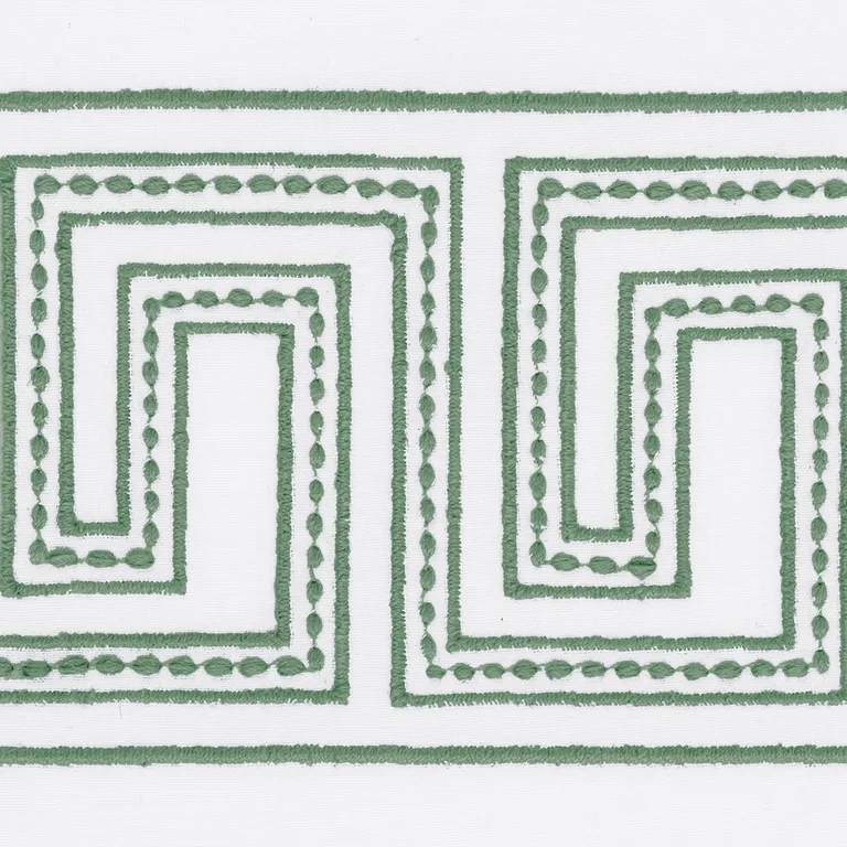 Schumacher Ophelia Shower Curtain in Jade (MSC051SHOJD)