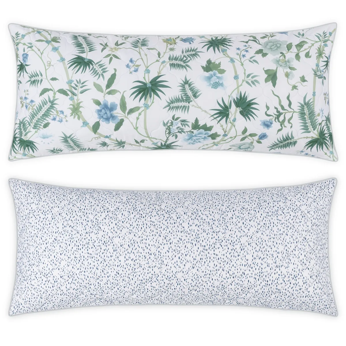 Schumacher Palmyra/Celine Pillow Cover in Emerald/Blue (MSC063LUMBEB)