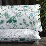 MSC063LUMBEB | Palmyra/Celine Pillow Cover - Emerald/Blue Schumacher Palmyra/Celine Pillow Cover in Emerald/Blue (MSC063LUMBEB)
