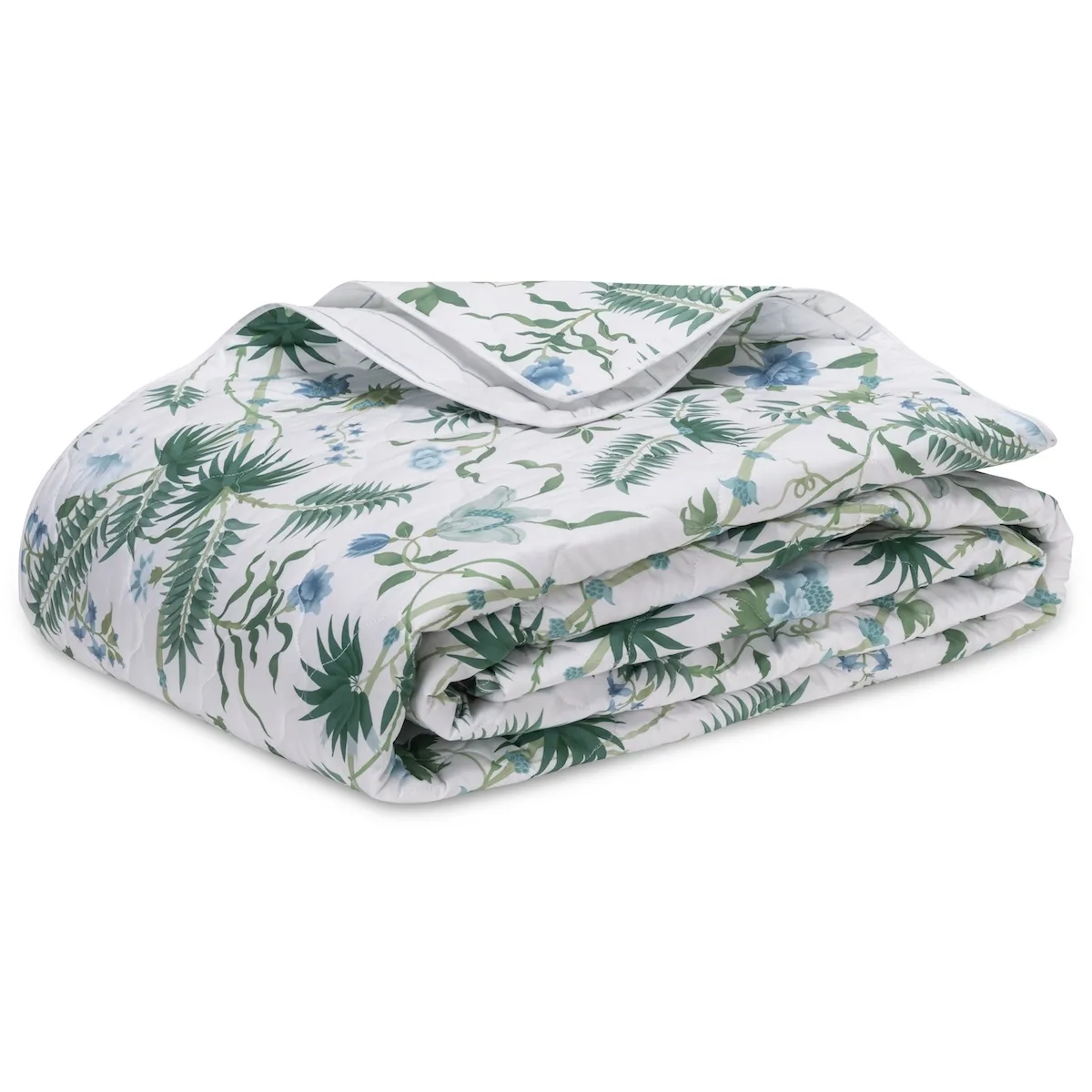 Schumacher Palmyra Quilt in Emerald