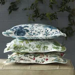 Pomegranate Duvet Cover - Prussian Blue Schumacher Pomegranate Duvet Cover in Prussian Blue