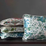 Pomegranate Duvet Cover - Sea Schumacher Pomegranate Duvet Cover in Sea