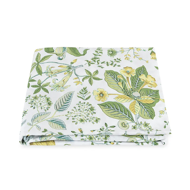Schumacher Pomegranate Fitted Sheet in Citrus