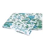 Pomegranate Flat Sheet - Sea Schumacher Pomegranate Flat Sheet in Sea