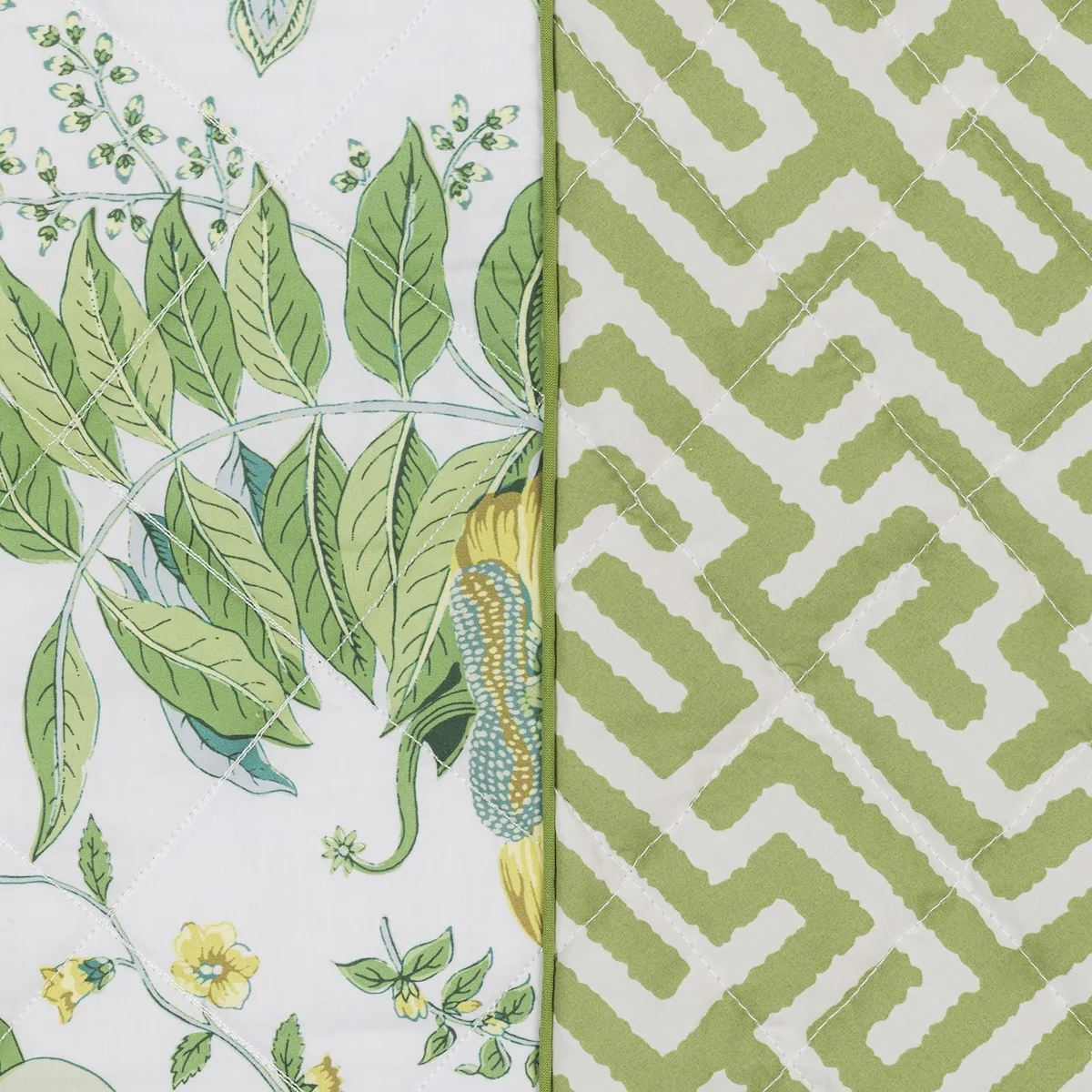 Schumacher Pomegranate/ Gabriel Pillow Cover in Citrus/Grass (MSC063LUMBOF)