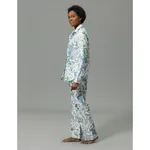 Pomegranate Pajama Set - Sea Schumacher Pomegranate Pajama Set in Sea