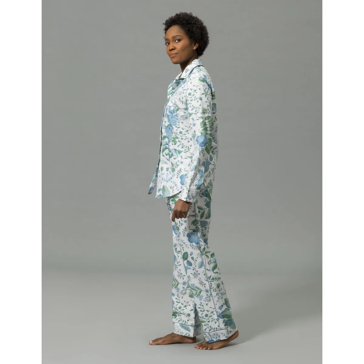 Pomegranate Pajama Set - Sea Schumacher Pomegranate Pajama Set in Sea